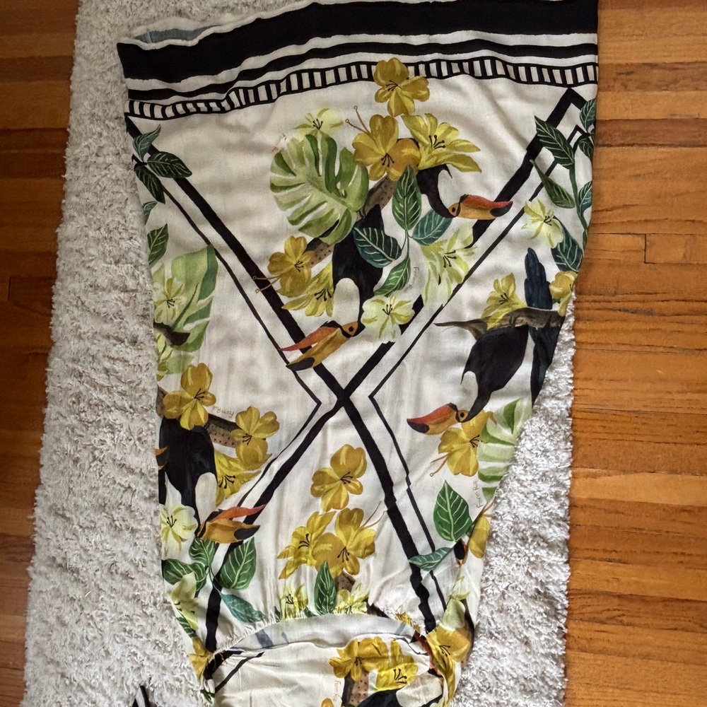 Farm Rio Parrot Print Maxi Dress